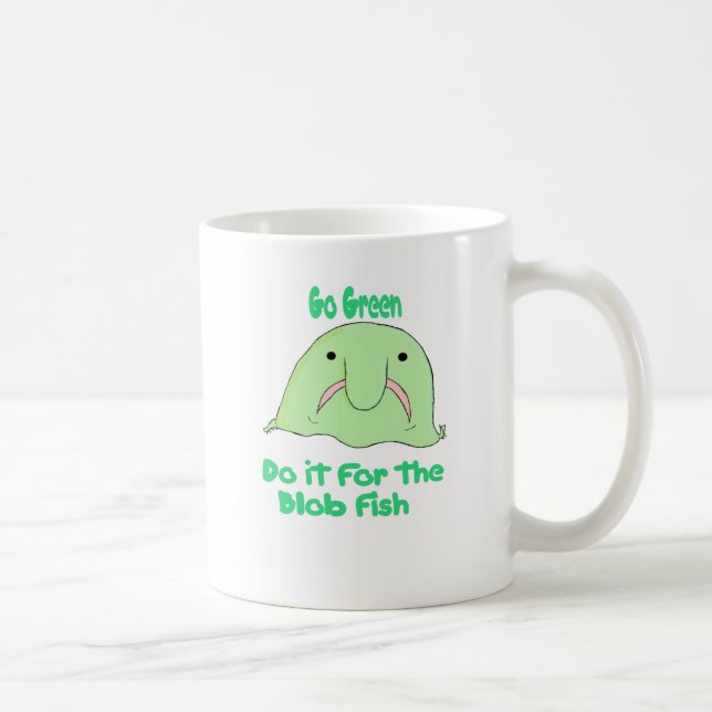 Go Green Coffee Mug (Right)