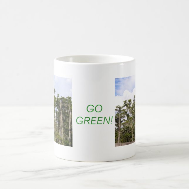 GO GREEN COLOR MORPH MUG  (Center)