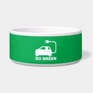 Go Green ~ Drive Electric Cars Bowl