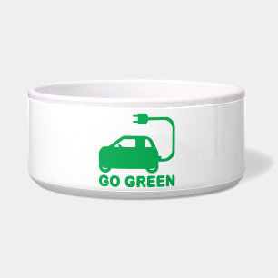 Go Green ~ Drive Electric Cars Bowl