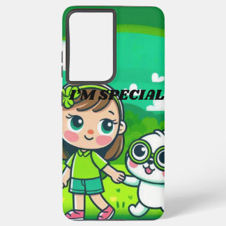 Go Green For Celebral Palsy Awareness  Samsung Galaxy S21 Ultra Case