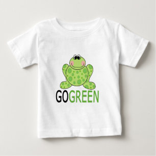 GO GREEN Frog Baby T-Shirt