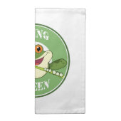 Go Green Frog Cloth Napkin (Half Fold)