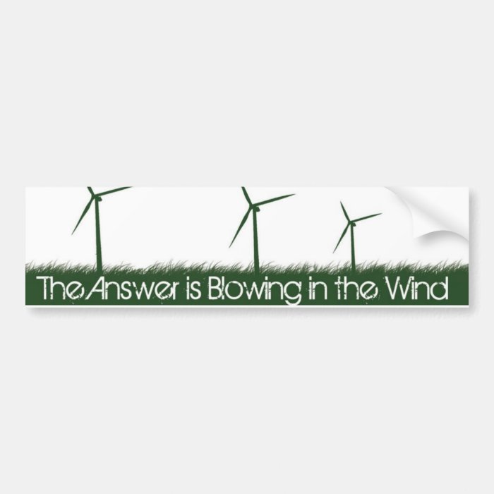 Go Green, Go Clean, Go Renewable Bumper Stickers