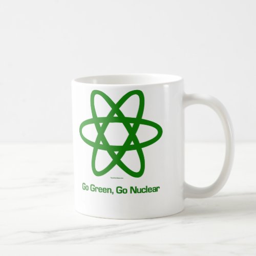Go Green Go Nuclear mug