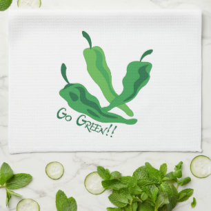 Go Green!!! Kitchen Towel