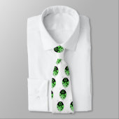 Go green!, ladybug tie (Tied)