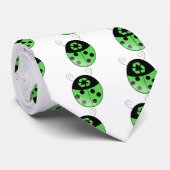 Go green!, ladybug tie (Rolled)