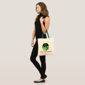 Go green!, ladybug tote bag (Front (Model))