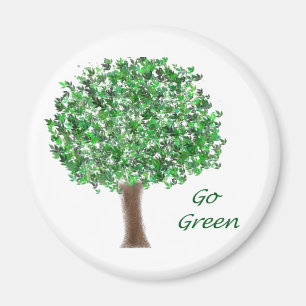 Go Green Magnet