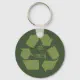 Go Green Recycle Logo Keychain | Zazzle
