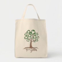 Go Green Reusable Grocery Bag