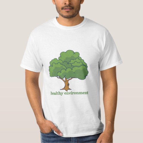 go green save environment T_Shirt