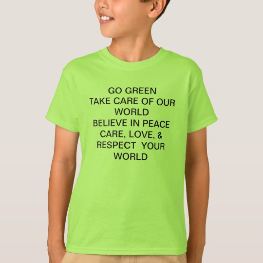 GO GREEN T-Shirt