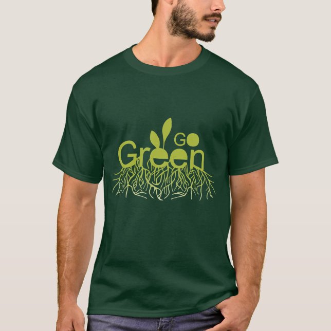 Go Green T-Shirt (Front)