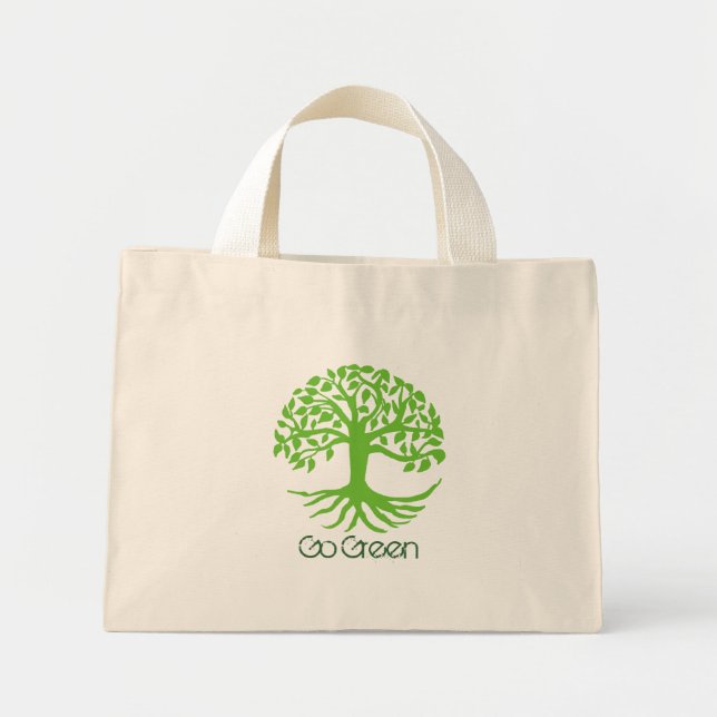 Go Green tote (Front)