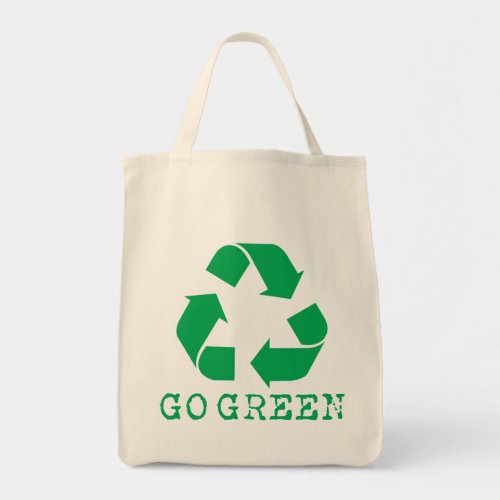 Go Green Tote Bag