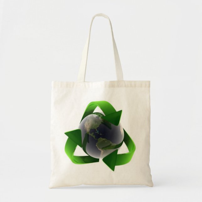 Go Green Tote Bag (Front)