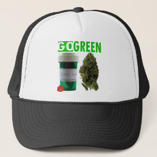 GO GREEN TRUCKER HAT