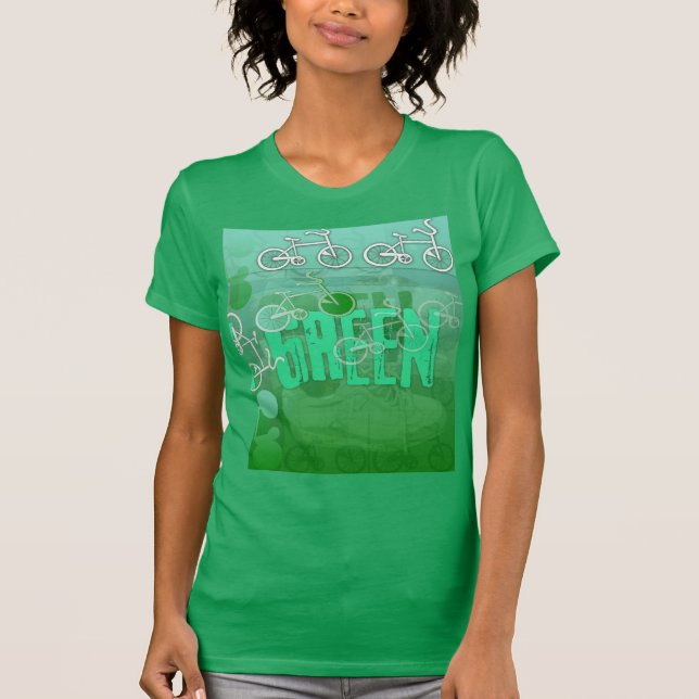 GO Green Women Tee (Front)