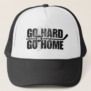Go Hard or Go Home (Hockey) Trucker Hat