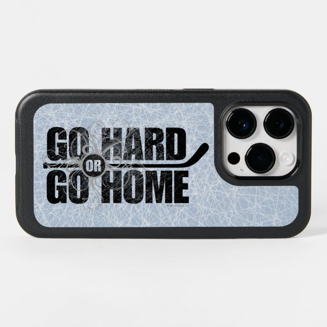 Go Hard or Go Home Otterbox iPhone Case (Back Horizontal)