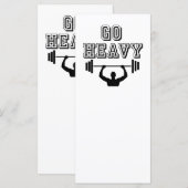 Go heavy (Front/Back)