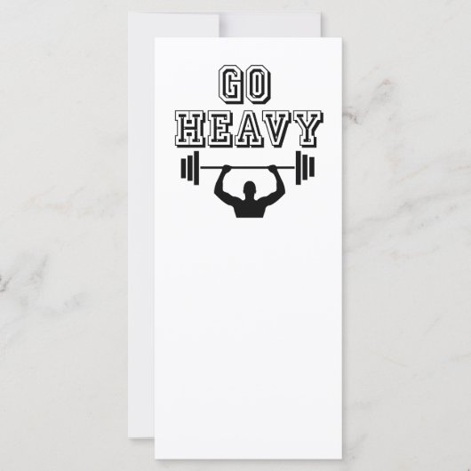 Go heavy (Front)