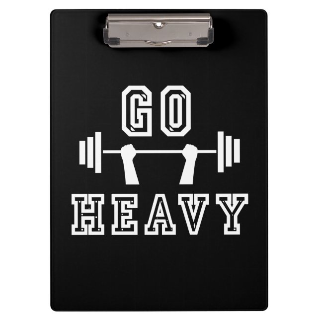 Go heavy clipboard (Front)