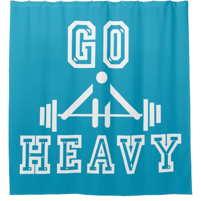 Go heavy shower curtain (Front)