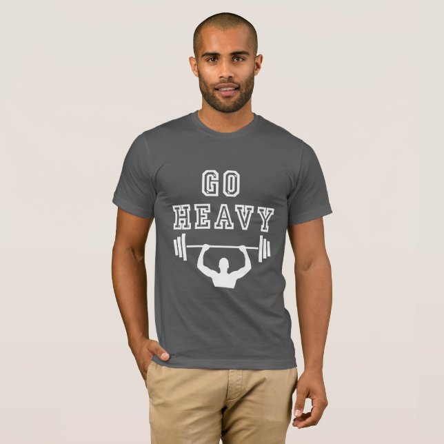 Go heavy T-Shirt (Front Full)