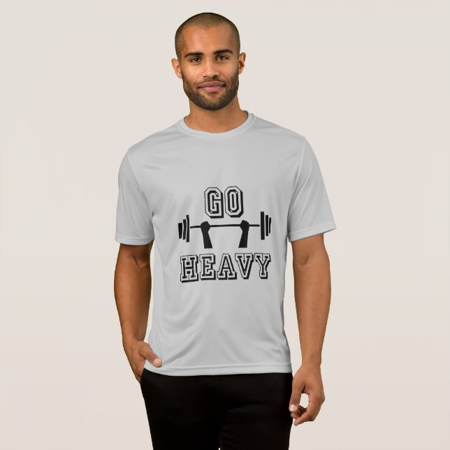 Go heavy T-Shirt (Front Full)
