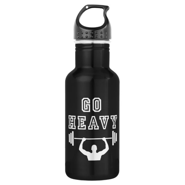 Go heavy water bottle (Front)