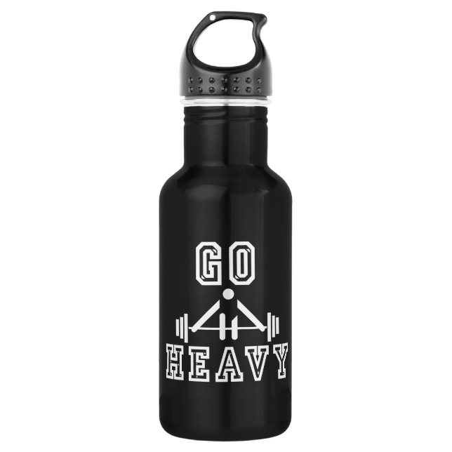 Go heavy water bottle (Front)