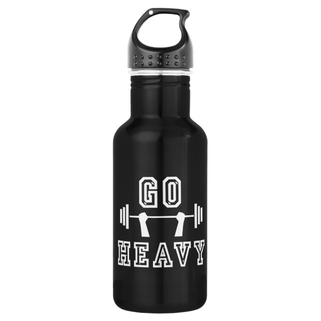 Go heavy water bottle (Front)