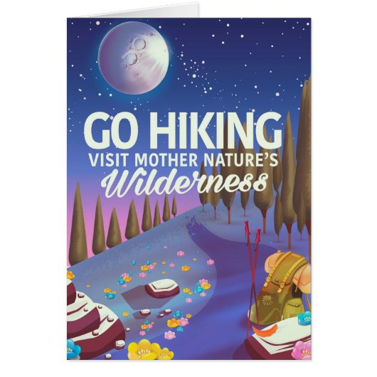 Go Hiking! (Night Edition) Cards (Front)