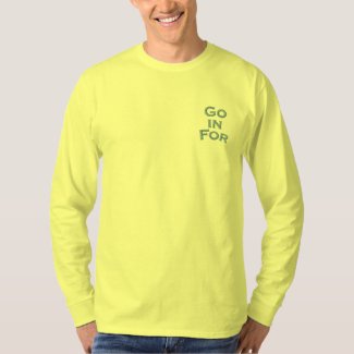 Go in For Embroidered Long Sleeve T-Shirt