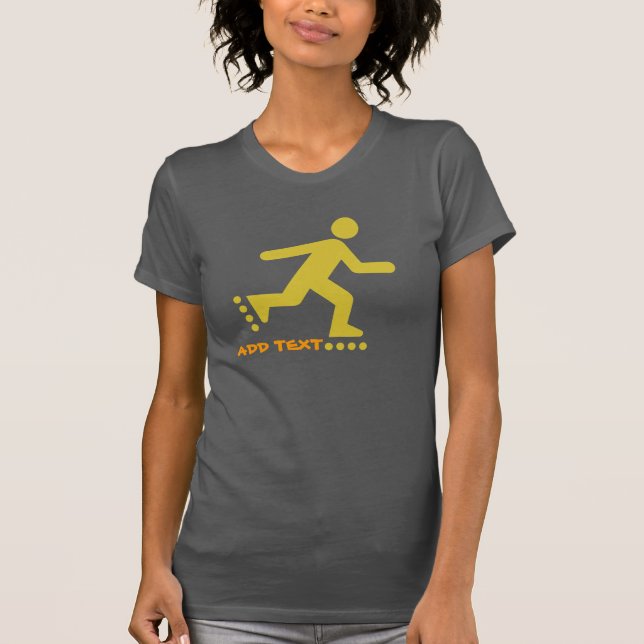 Go InLine Skaters Design, T-Shirt (Front)