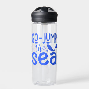 Go-jump in the sea water bottle