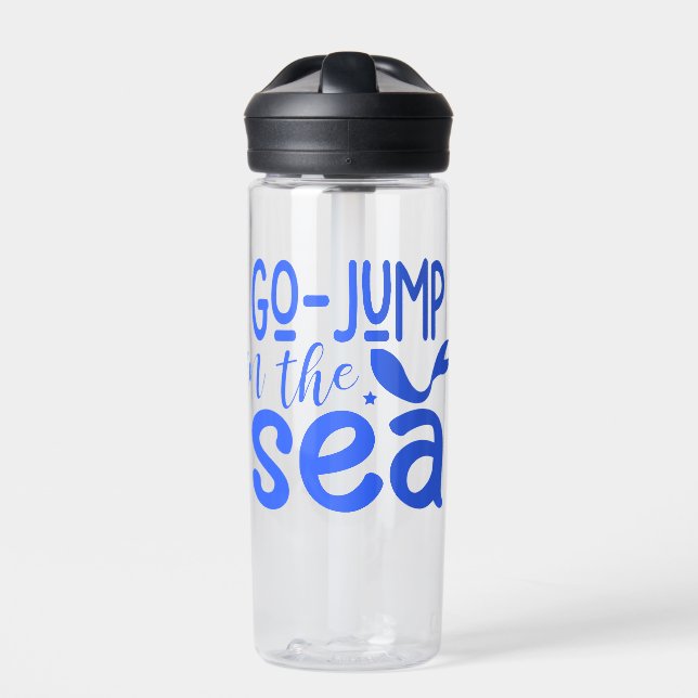 Go-jump in the sea water bottle (Front)