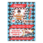 Go-Karting themed birthday party invitation | Zazzle.com