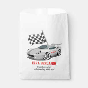 Go-Kart Car Racing Bar Mitzvah Favor Bag