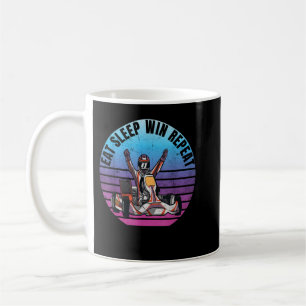 Go Kart Cart Racer Gokart Racing Eat Sleep Kart Re Coffee Mug