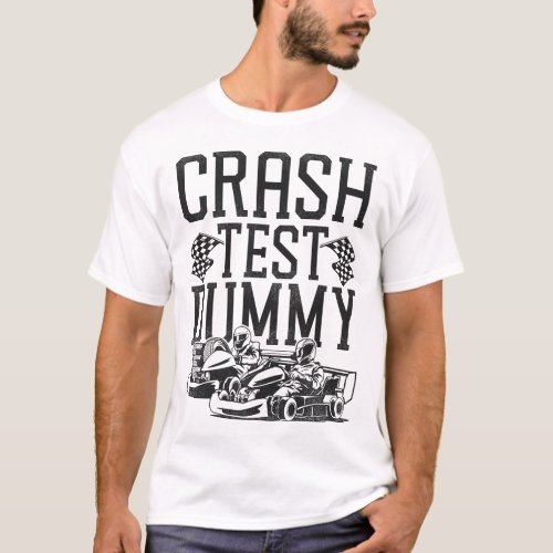 Go Kart Crash Test Dummy Vintage T_Shirt