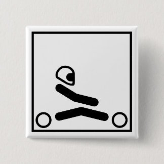 Go Kart Figure Button