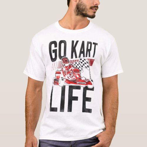 Go Kart Go Kart Life Vintage T_Shirt