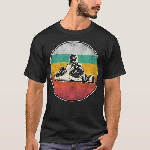 Go Kart Go Kart Retro Retro Vintage T_Shirt