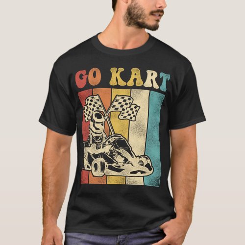 Go Kart Go Kart Retro Vintage T_Shirt