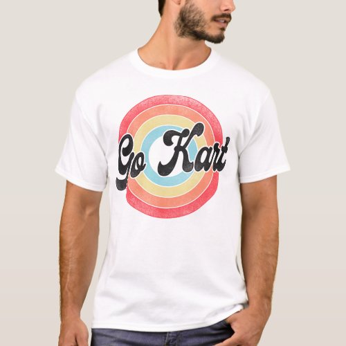 Go Kart Go Kart Retro Vintage T_Shirt