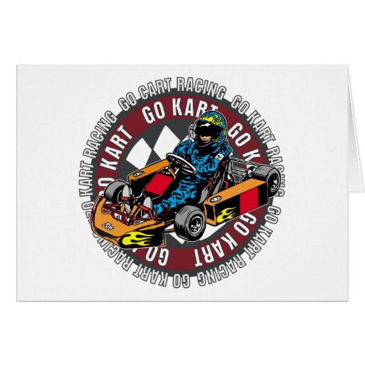 Go Kart Racing Cards (Front Horizontal)